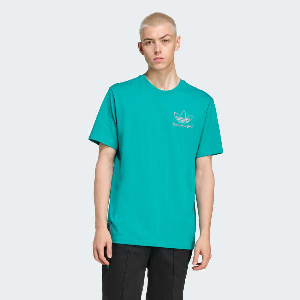 Green Liverpool FC Terrace Icons Graphic Tee