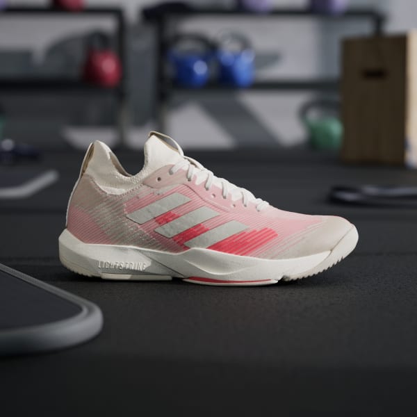 Adidas trainer grigie e rosa best sale