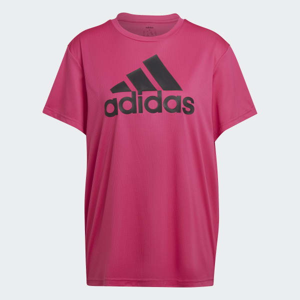 Rosa Camiseta AEROREADY Designed To Move Sport Holgada ZJ827