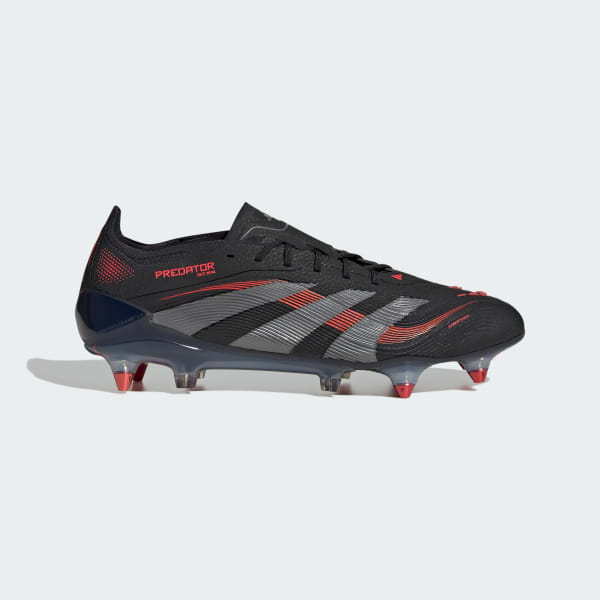Black Predator Elite Soft Ground Boots