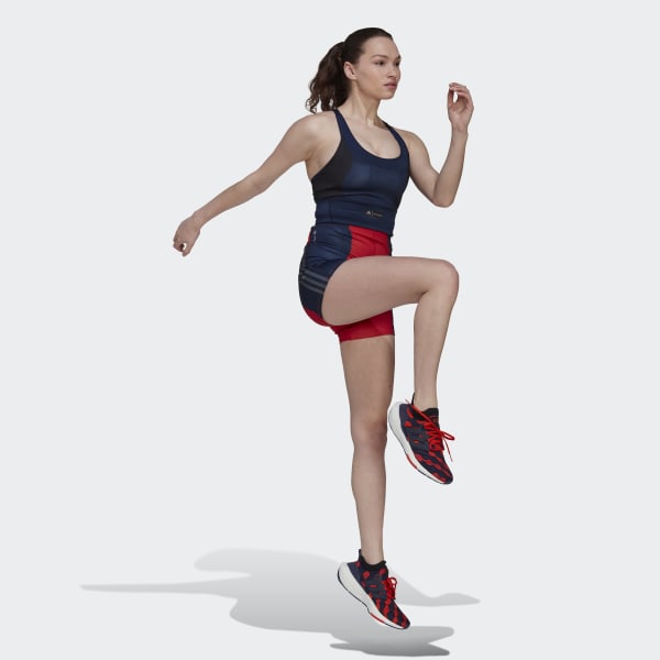 Rojo Shorts de Ciclismo Marimekko Run Icons SH675