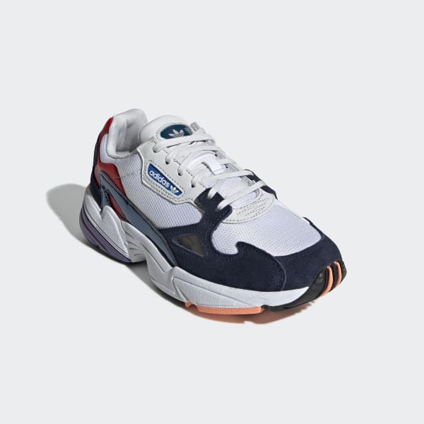 adidas falcon blue and white