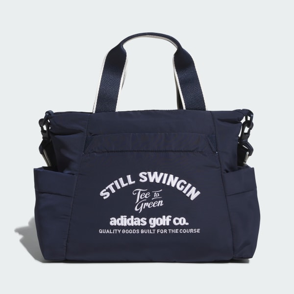 Blue Graphic Round Bag 2-Way Construction