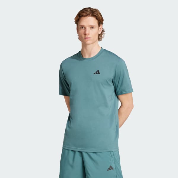 ★★Adairs★★ Train Essentials Training Philedi 3S Tee JG12 adidas Train Essentials Feelready Training Tee - Green
