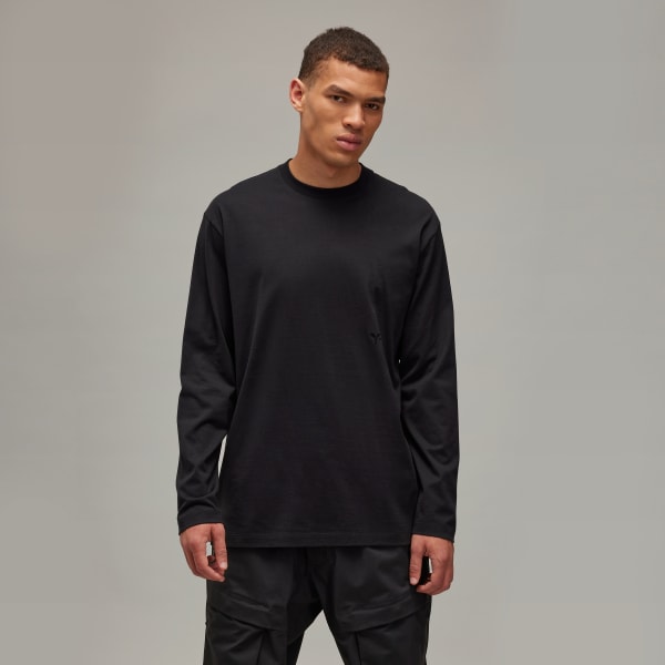 Zwart Y-3 Long Sleeve Tee