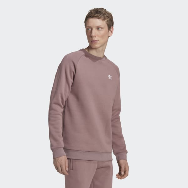 Purpura Polera Adicolor Essentials Trifolio Cuello Redondo