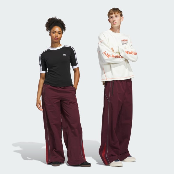 Burgundy Venice Wind Pant