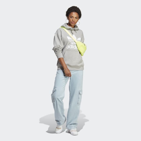 Grijs Trefoil Hoodie