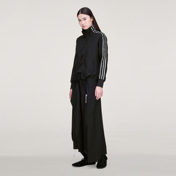 Μαύρο ΖΑΚΕΤΑ Y-3 SPORT UNIFORM RAW CUT 3 STRIPES