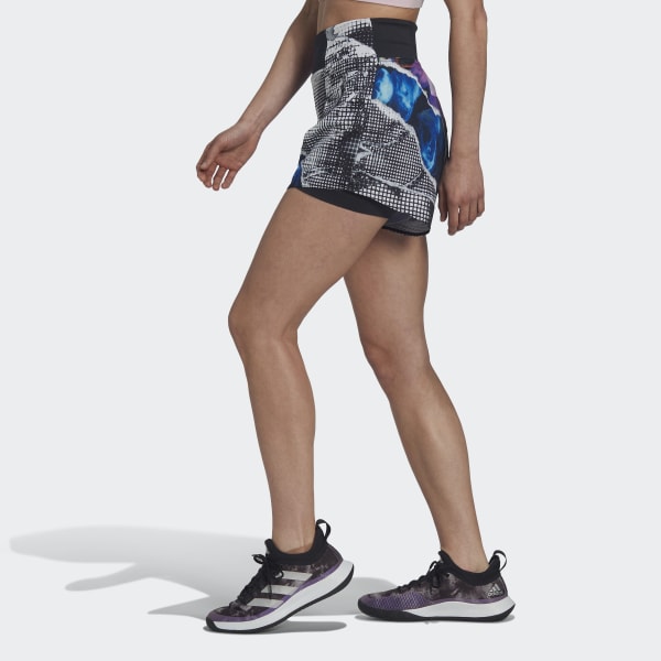 Noir Short imprimé Tennis U.S. Series Ergo IH355