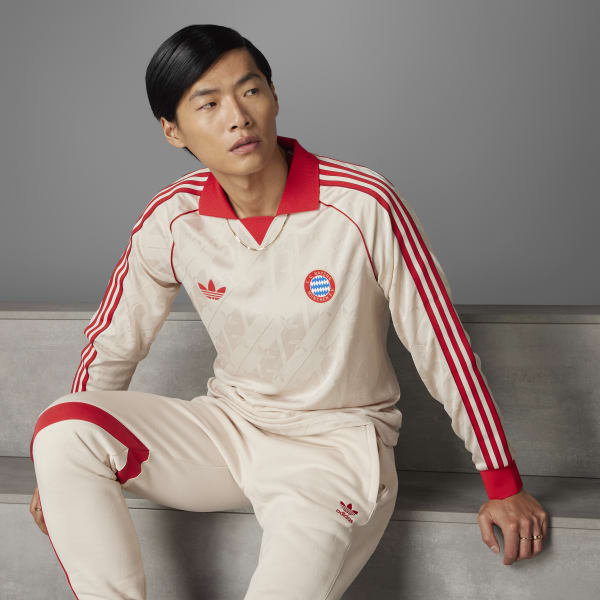 adidas FCバイエルン LFSTLR ジャージ バイエルンミュンヘン LFSTLR ジャージー リネン ｜アパレル