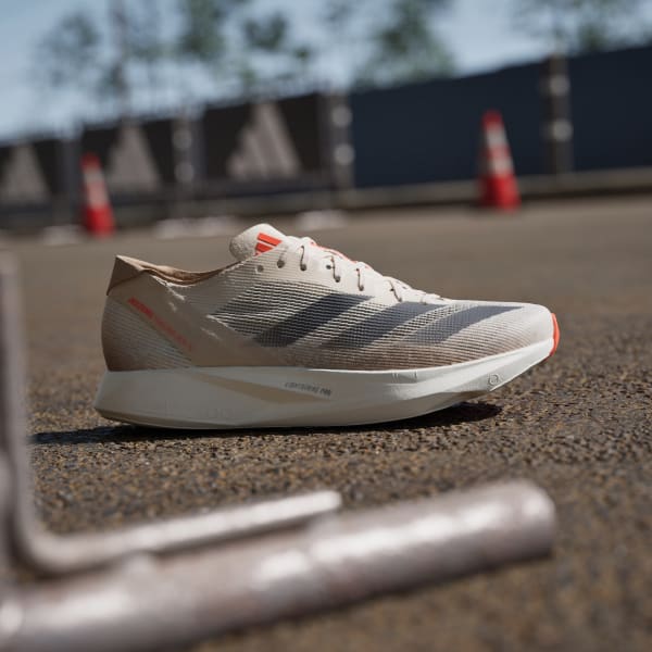 Beige Adizero Takumi Sen 10 Shoes