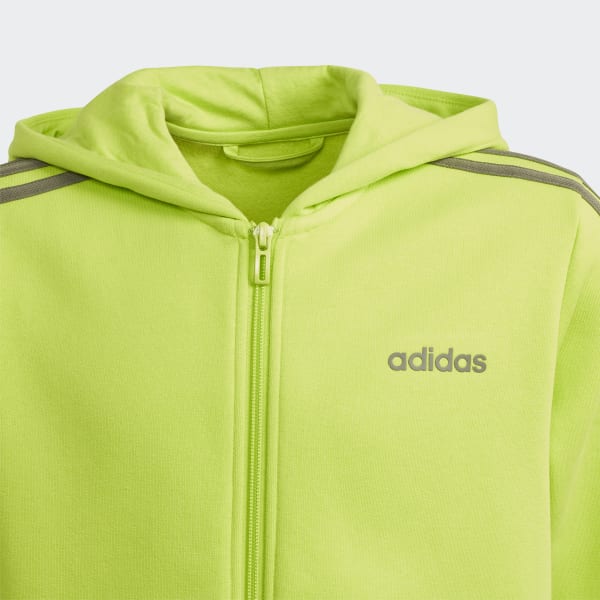 adidas 3 stripe essential hoodie rasta