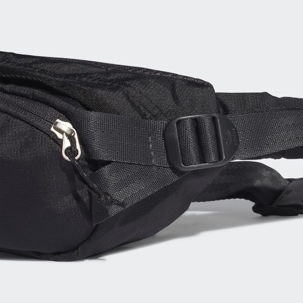 Black adidas Adventure Waist Bag Small QU170