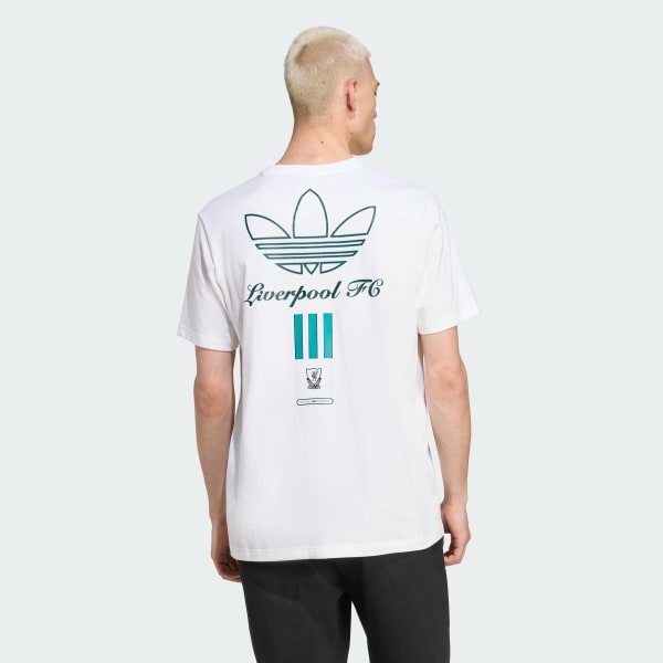 Λευκό Liverpool FC Terrace Icons Graphic Tee