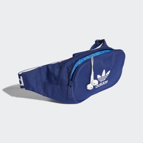 Adidas fanny pack blue on sale