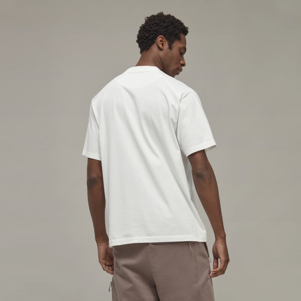 White Y-3 Classic Chest Logo Tee HBO64