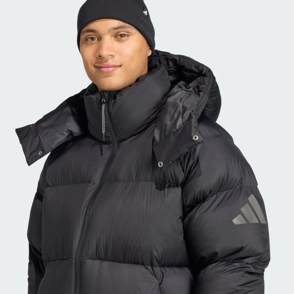 adidas MYSHELTER Climawarm Down Parka - Black | Free Shipping with