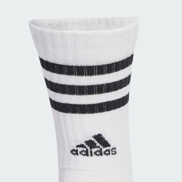 Blanc Chaussettes matelassées 3-Stripes (3 paires)