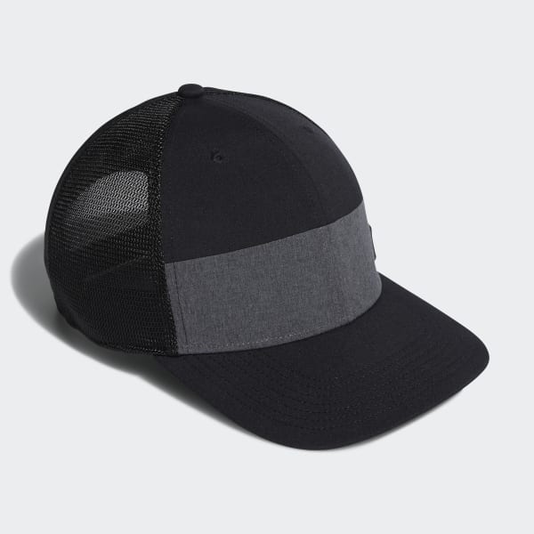 mens black trucker cap