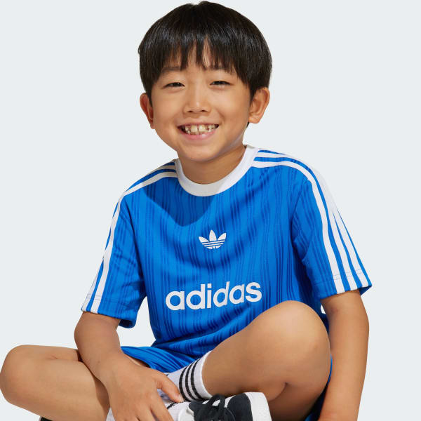 Football Shorts and Tee Set Kids - Blue | Free Shipping with Football Shorts and Tee Set Kids - Blue | Free Shipping with