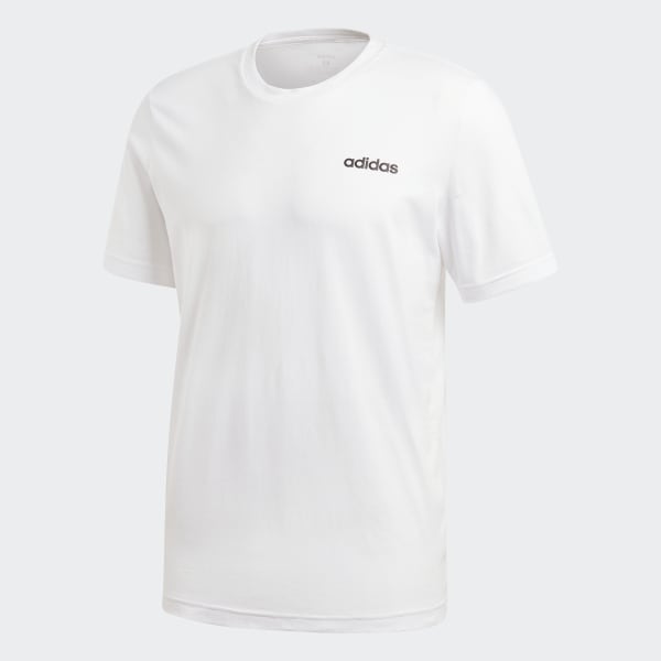 Blanco Camiseta Essentials Plain