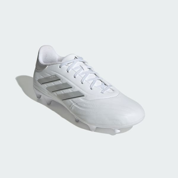 White Copa Pure II League Firm Ground Boots