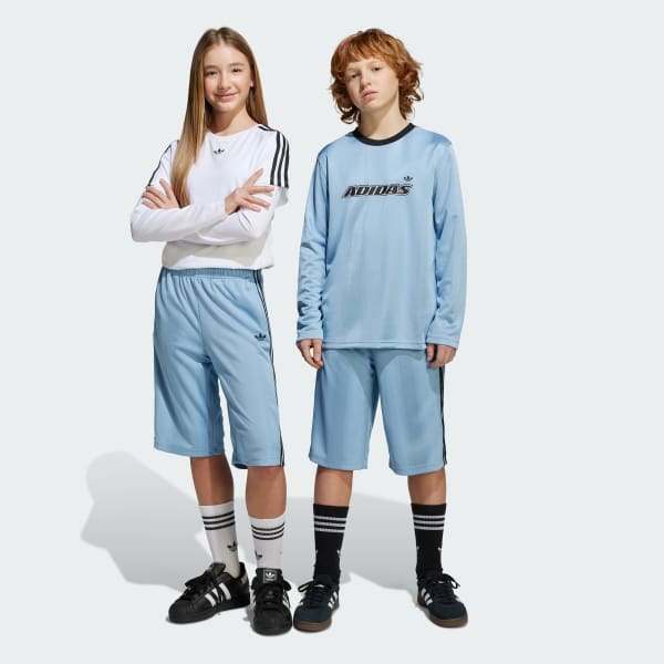 Bleu Short Football
