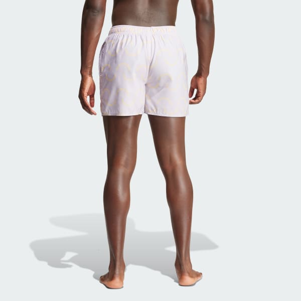 Pourpre Short de bain logo Wave CLX