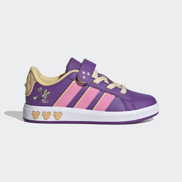adidas Disney Minnie Mouse Grand Court Shoes Kids - Purple | Free