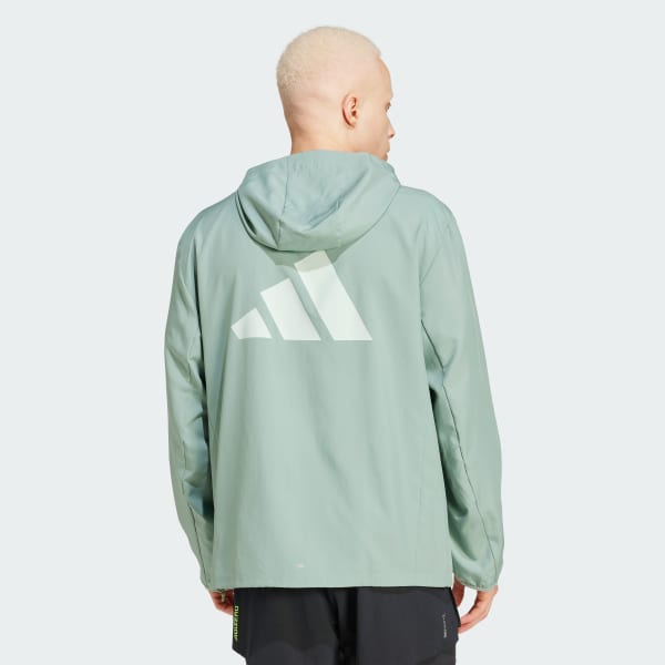 adidas Run It Jacket Green adidas Ireland