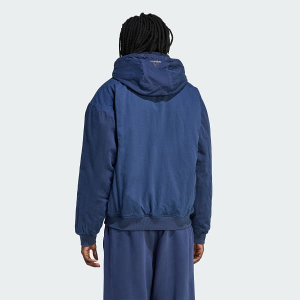 Blue 아디다스 이큅먼트 드릴 패디드 후디