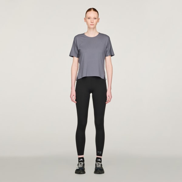 Svart Y-3 LÖPARLEGGINGS