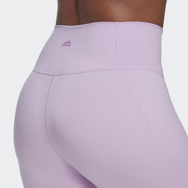 Purpura Licras 7/8 adidas Yoga Studio Pretina Alta CE688