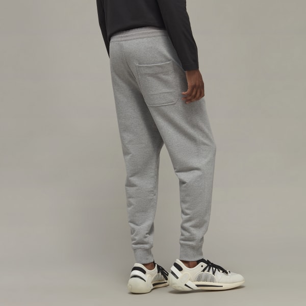 Grau Y-3 Classic Terry Cuffed Joggers EKC91
