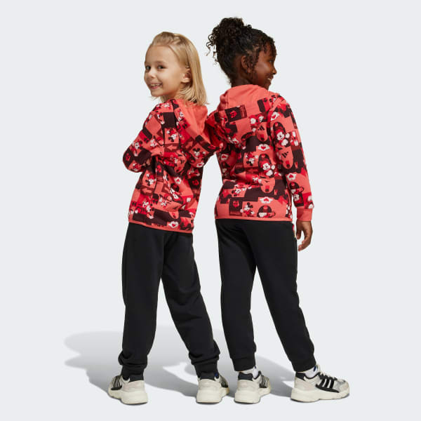 Red Disney Mickey Mouse Jogger Set