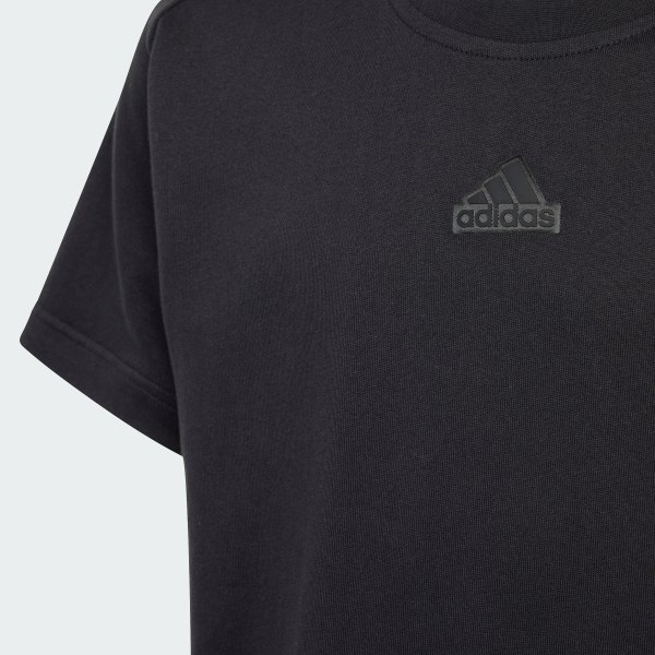 สีดำ เสื้อยืด adidas Z.N.E. สำหรับเด็ก