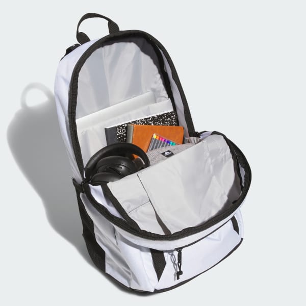 adidas Excel 7 Backpack - White | Free Shipping with adiClub