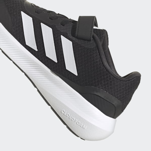 adidas RunFalcon 3.0 Elastic Lace Top Strap Shoes Black adidas Thailand