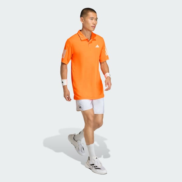 Oranje Club Tennis 3-Stripes Poloshirt
