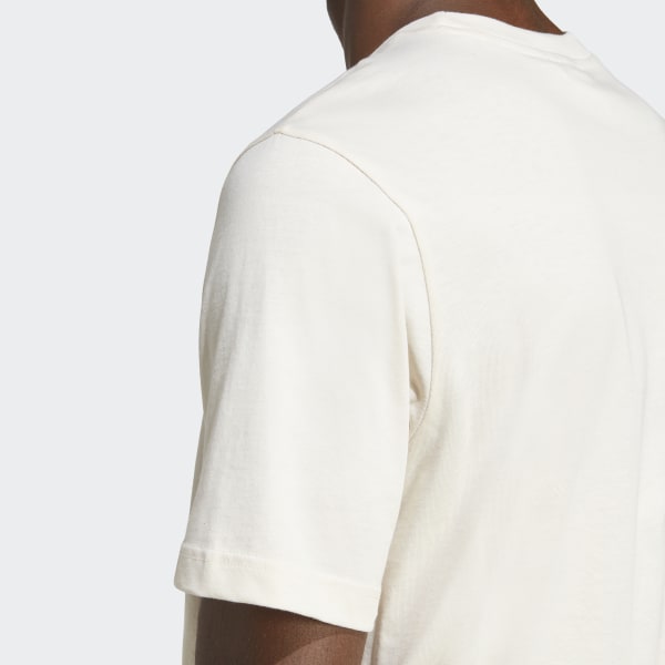 Beige T-shirt Trefoil Essentials