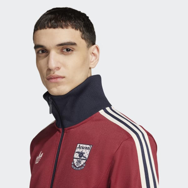 adidas Arsenal Originals Track Top - Burgundy | Free Shipping with