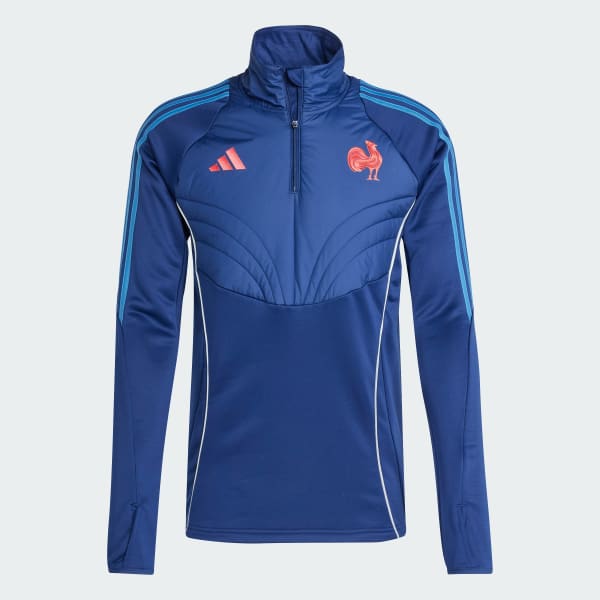 Blau Frankreich Winterized Oberteil