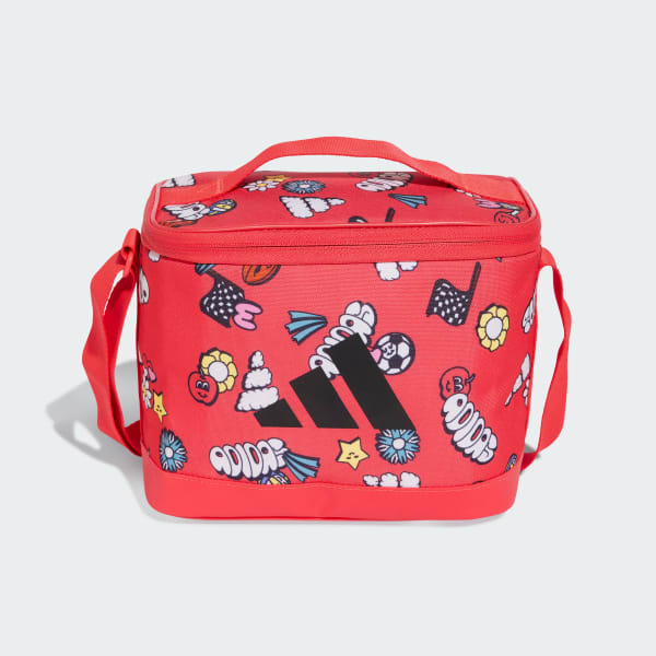 Red Kids Allover Print Cooler Bag