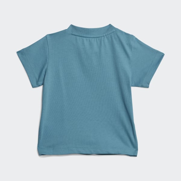 Blau Trefoil T-Shirt