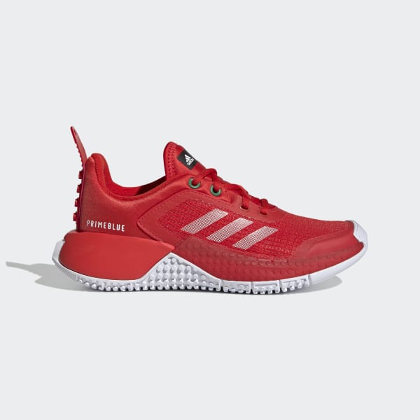 red adidas training shoes