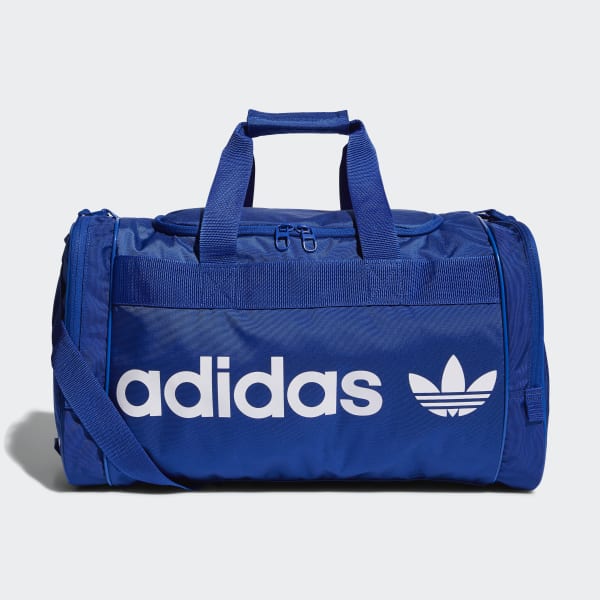 blue adidas duffel bag