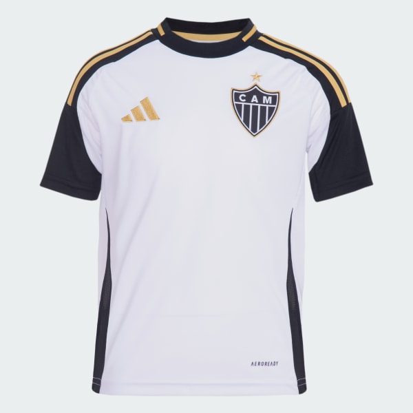 Branco Camisa II Atlético Mineiro Infantil 25/26