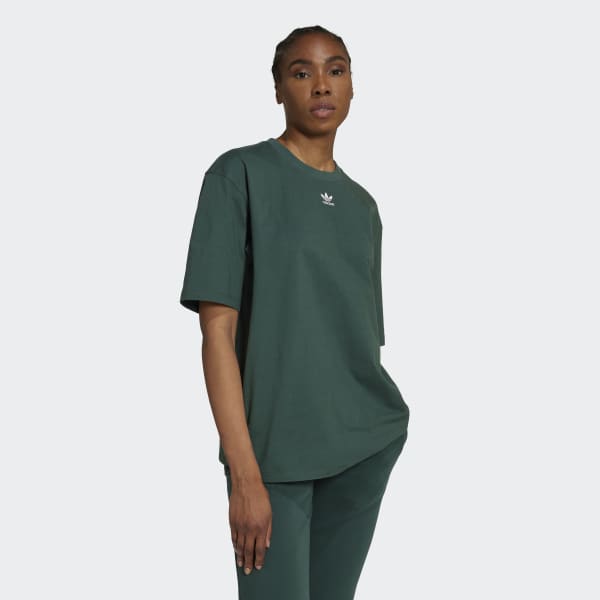 Tee Women\'s - Green Essentials | Adicolor adidas adidas Lifestyle | US