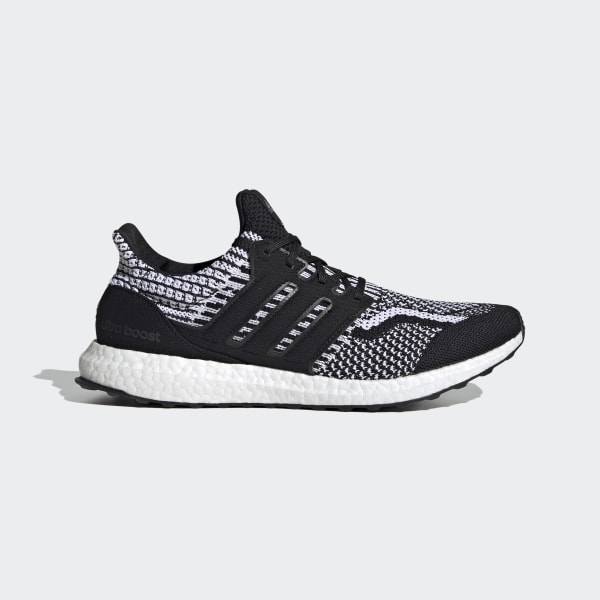 adidas ultra boost white with black bottom